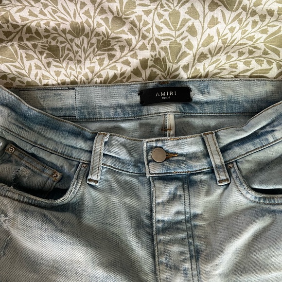 Amiri rosebowl patch jeans - Picture 5 of 8